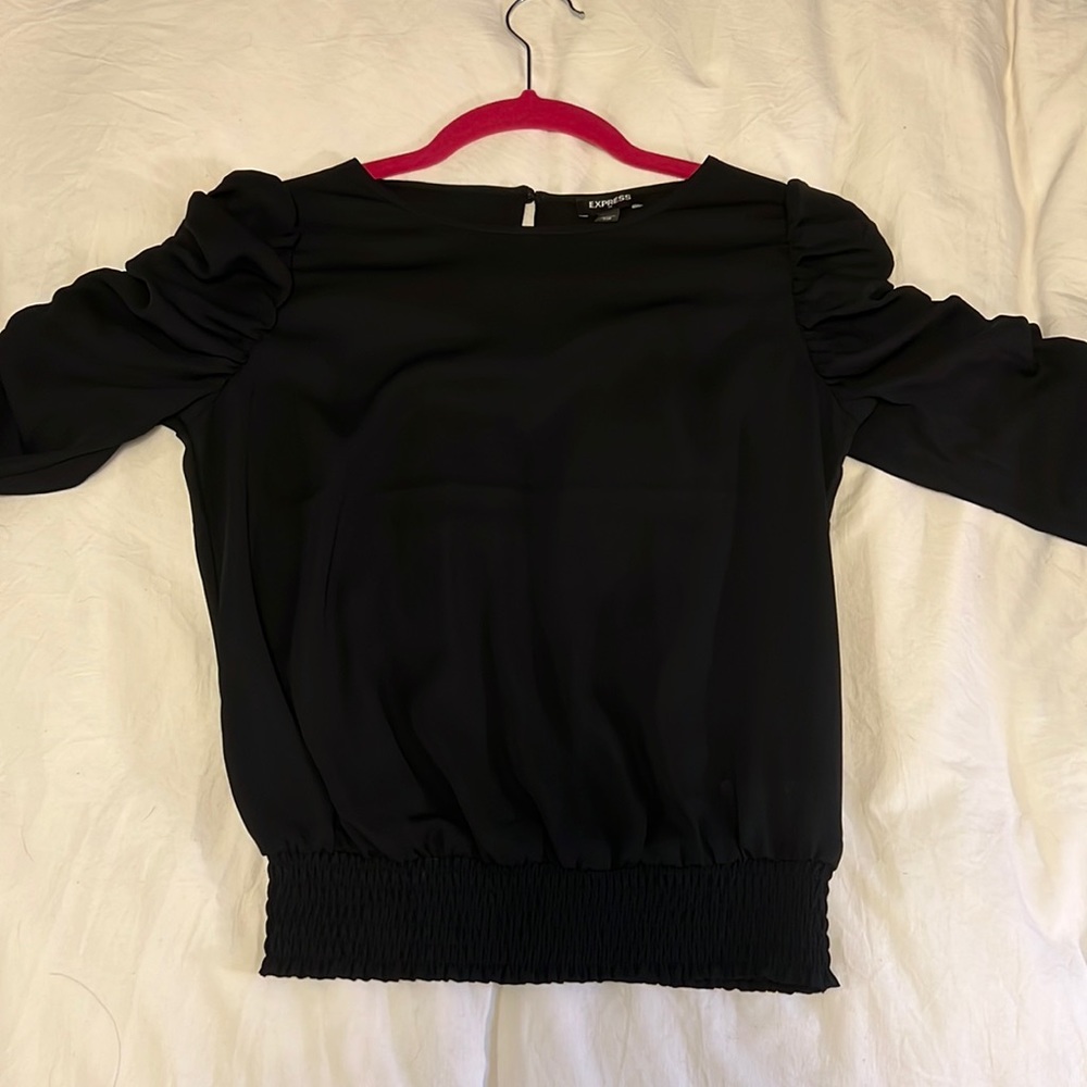 Express Black Blouse